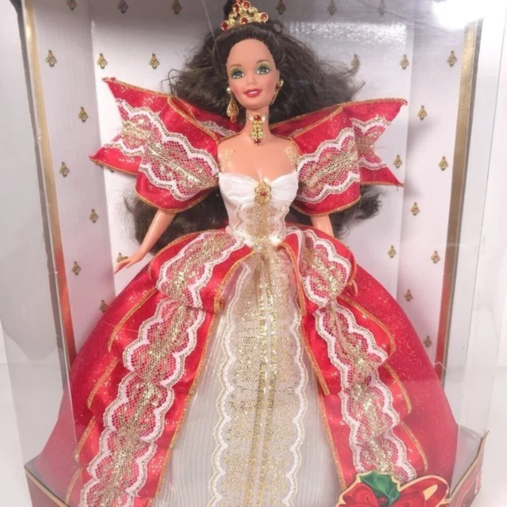 1997 Barbie Happy Holidays Doll Special Edition 10th Anniversary Hallmark‎ 17832